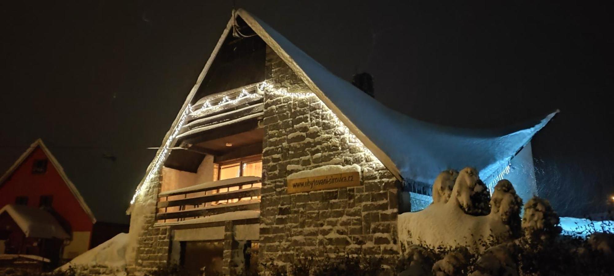 Sirovka Villa Horní Polubný Eksteriør billede